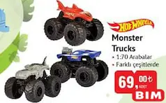 HOT WHEELS OYUNCAK MONSTER TRUCKS